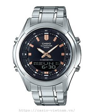 Đồng Hồ Nam Dây Thép Casio AMW-840D