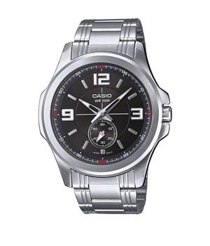 Đồng hồ nam dây thép Casio MTP-E112D-1AVDF