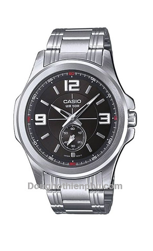 Đồng hồ nam dây thép Casio MTP-E112D-1AVDF