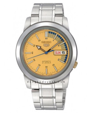 Đồng hồ nam dây thép chống gỉ Seiko 5 Automatic SNKK29K1