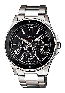 Đồng hồ nam dây thép không gỉ Casio MTD-1075D