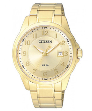 Đồng hồ nam dây thép không gỉ Citizen Quartz BI5042-52P