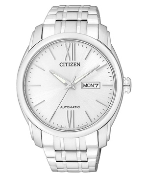 Đồng hồ nam dây thép không gỉ Citizen NP4050