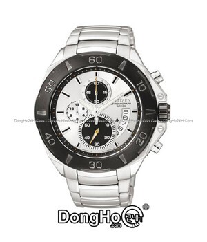 Đồng hồ nam dây thép không gỉ Citizen Quartz AN3401-55A