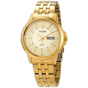 Đồng hồ nam dây thép không gỉ Citizen Quartz BF2013