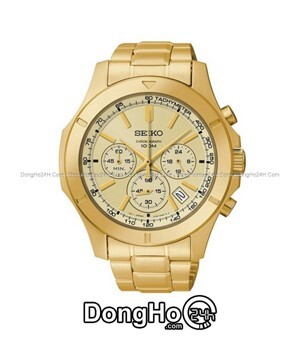 Đồng hồ nam dây thép không gỉ Seiko Quartz SSB112P1