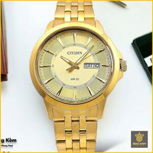 Đồng hồ nam dây thép không gỉ Citizen Quartz BF2013