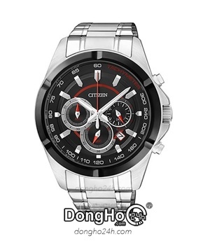 Đồng hồ nam dây thép không gỉ Citizen Quartz AN804/ AN8040/ AN8044 - màu 53E/ 54L