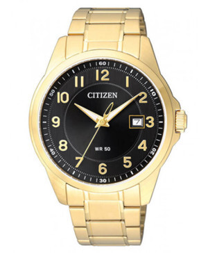 Đồng hồ nam dây thép không gỉ Citizen Quartz BI5042-52P