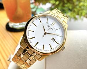 Đồng hồ nam dây thép không gỉ Citizen Quartz BI1052-51A