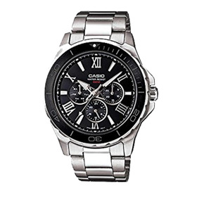 Đồng hồ nam dây thép không gỉ Casio MTD-1075D