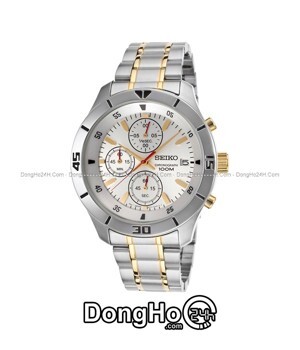 Đồng hồ nam dây thép không gỉ Seiko Quartz SKS403P1