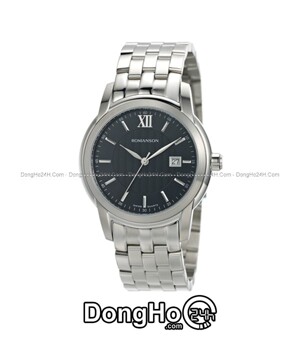 Đồng hồ nam dây thép không gỉ Romanson TM2649MWBK