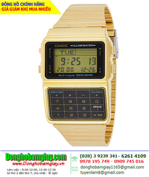 Đồng hồ nam dây thép không gỉ CASIO DBC-611G