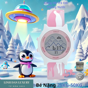 Đồng hồ nam đèn led phi thuyền