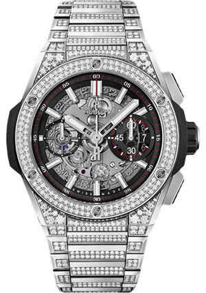 Đồng hồ nam Hublot Big Bang Integral Titanium Pavé 451.NX.1170.NX.3704