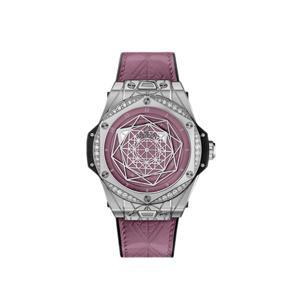 Đồng hồ nam Hublot Big Bang One Click Sang Bleu Steel Pink Diamonds 465.SS.89P7.VR.1204.MXM20