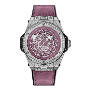 Đồng hồ nam Hublot Big Bang One Click Sang Bleu Steel Pink Diamonds 465.SS.89P7.VR.1204.MXM20