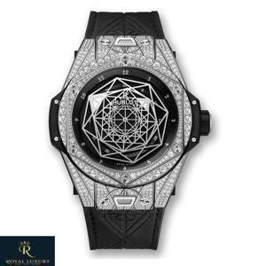 Đồng hồ nam Hublot Big Bang Sang Bleu Titanium Pave 415.NX.1112.VR.1704.MXM17