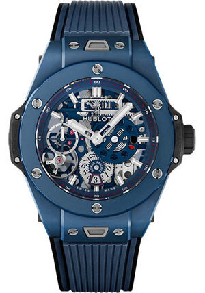 Đồng hồ nam Hublot Bigbang Meca-10 Ceramic Blue 414.EX.5123.RX, 45 mm