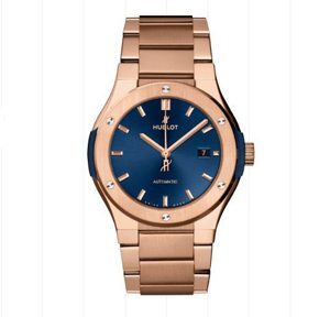 Đồng hồ nam Hublot Classic Fusion Blue King Gold Bracelet 548.OX.7180.OX