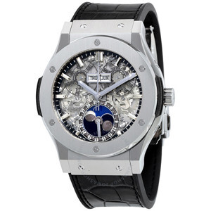 Đồng hồ nam Hublot Classic Fusion Aerofusion Moonphase Titanium 517.NX.0170.LR