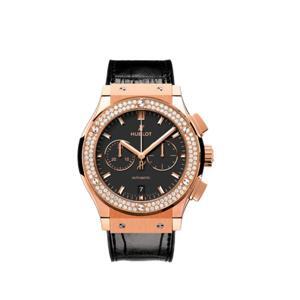 Đồng hồ nam Hublot Classic Fusion Chronograph King Gold Diamonds 521.OX.1181.LR.1104