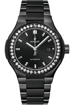 Đồng hồ nam Hublot Classic Fusion Black Magic Bracelet Diamonds 585.CM.1470.CM.1204