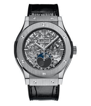 Đồng hồ nam Hublot Classic Fusion Aerofusion Moonphase Titanium 517.NX.0170.LR