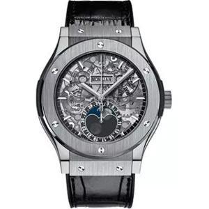 Đồng hồ nam Hublot Classic Fusion Aerofusion Moonphase Titanium 517.NX.0170.LR