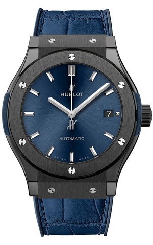 Đồng hồ nam Hublot Classic Fusion Ceramic Blue 45mm 511.CM.7170.LR