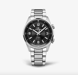 Đồng hồ nam Jaeger LeCoultre Polaris Black Dial Automatic Men's Steel Watch 9008170 Q9008170