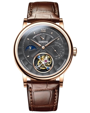 Đồng hồ nam Lobinni Tourbillon No.8883