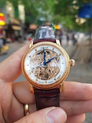 Đồng hồ nam Ogival OG358.392AGR-GL