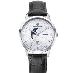 Đồng hồ nam Olympia Star Quartz Moonphase OPA98028MS-GL-T