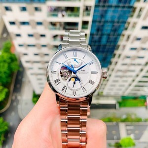 Đồng hồ nam Orient Star Mechanical Moon Phase Classic RE-AY0102S00B