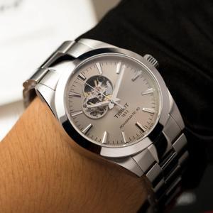 Đồng hồ nam Tissot Gentleman Powermatic 80 Open Heart T127.407.11.081.00