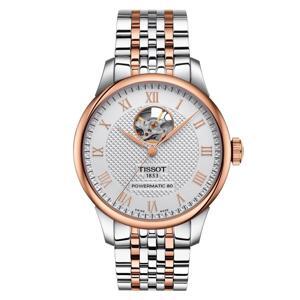 Đồng hồ nam Tissot Lelocle Powermatic 80 Open Heart Demi T006.407.22.033.02 size 39.3mm