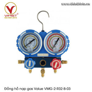 Đồng hồ nạp gas Value VMG-2-R32
