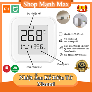 Đồng hồ nhiệt ẩm kế Xiaomi Mijia