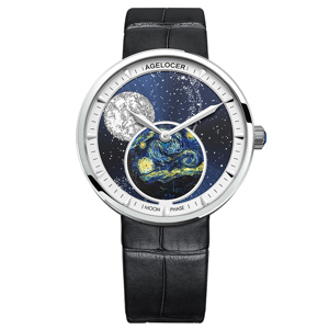 Đồng hồ nữ Agelocer Moon Phases 6501A1