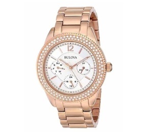 Đồng hồ nữ Bulova 97N101 – Dây Kim Loại