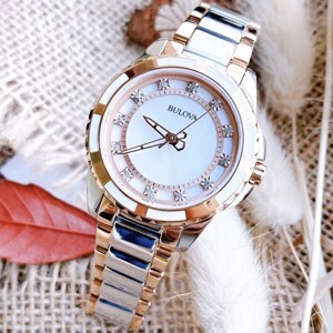 Đồng hồ nữ Bulova 98P134 - dây kim loại