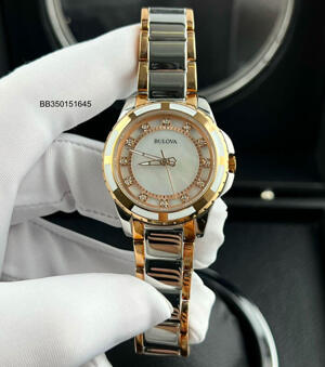 Đồng hồ nữ Bulova 98P134 - dây kim loại