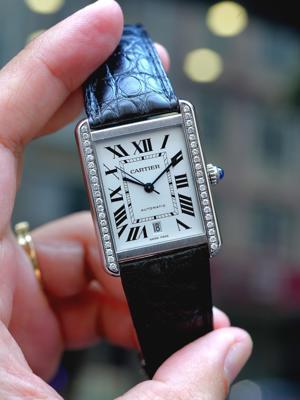 Đồng hồ nữ Cartier Tank Solo XL WSTA0029