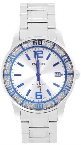 Đồng hồ nữ Casio LTP-1359D - dây thép nữ