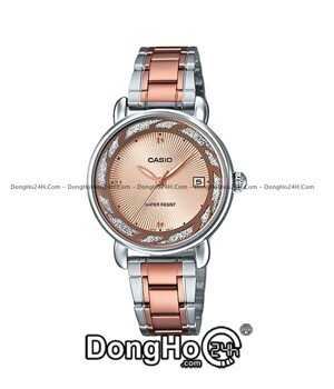 Đồng hồ nữ Casio LTP-E120RG-9ADF - dây thép
