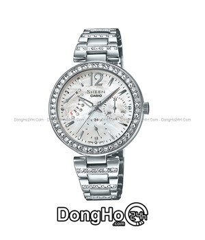 Đồng hồ nữ Casio SHE-3043D - dây thép không gỉ