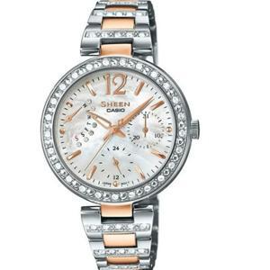 Đồng hồ nữ Casio SHE-3043SG - dây thép không gỉ