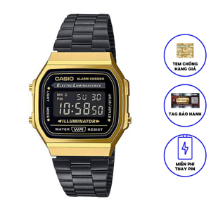 Đồng hồ nữ Casio Standard A168WEGB